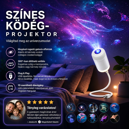 【⏰️50% kedvezmény – csak korlátozott ideig!】Comauo® Éjszakai Fény Projektor