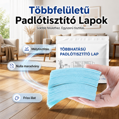 🧼Korlátozott ideig 50% kedvezmény💧🧹Vízben oldódó padlótisztító kendők