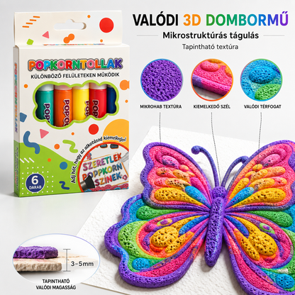 Spóroljon 50%-ot, ha még ma rendel 丨Healrize® 3D Relief Art Pen – Változtassa lapos rajzait megérinthető 3D művészetté📌