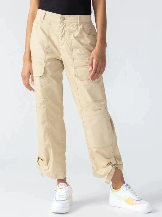 💓 Cali cargo nadrág valódi khaki színben