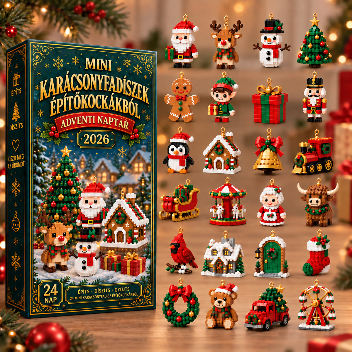 🎄Adventi naptár【⏰️50% kedvezmény – csak korlátozott ideig!】