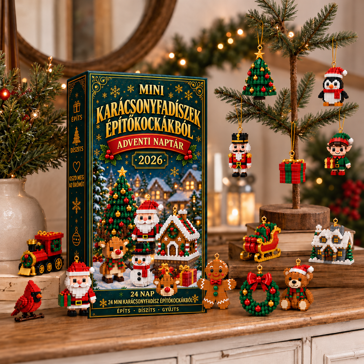 🎄Adventi naptár【⏰️50% kedvezmény – csak korlátozott ideig!】